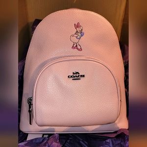 Limited edition Coach Powder pink Backpack .